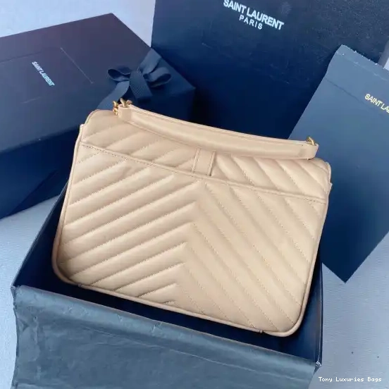 Tony Luxuries Medium shoulder leather YSL bag-24*17*6.5cm 0616